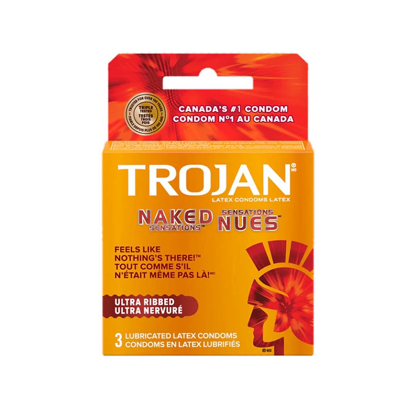 TROJAN - Naked Sensation Condoms - 6ct/3ea'