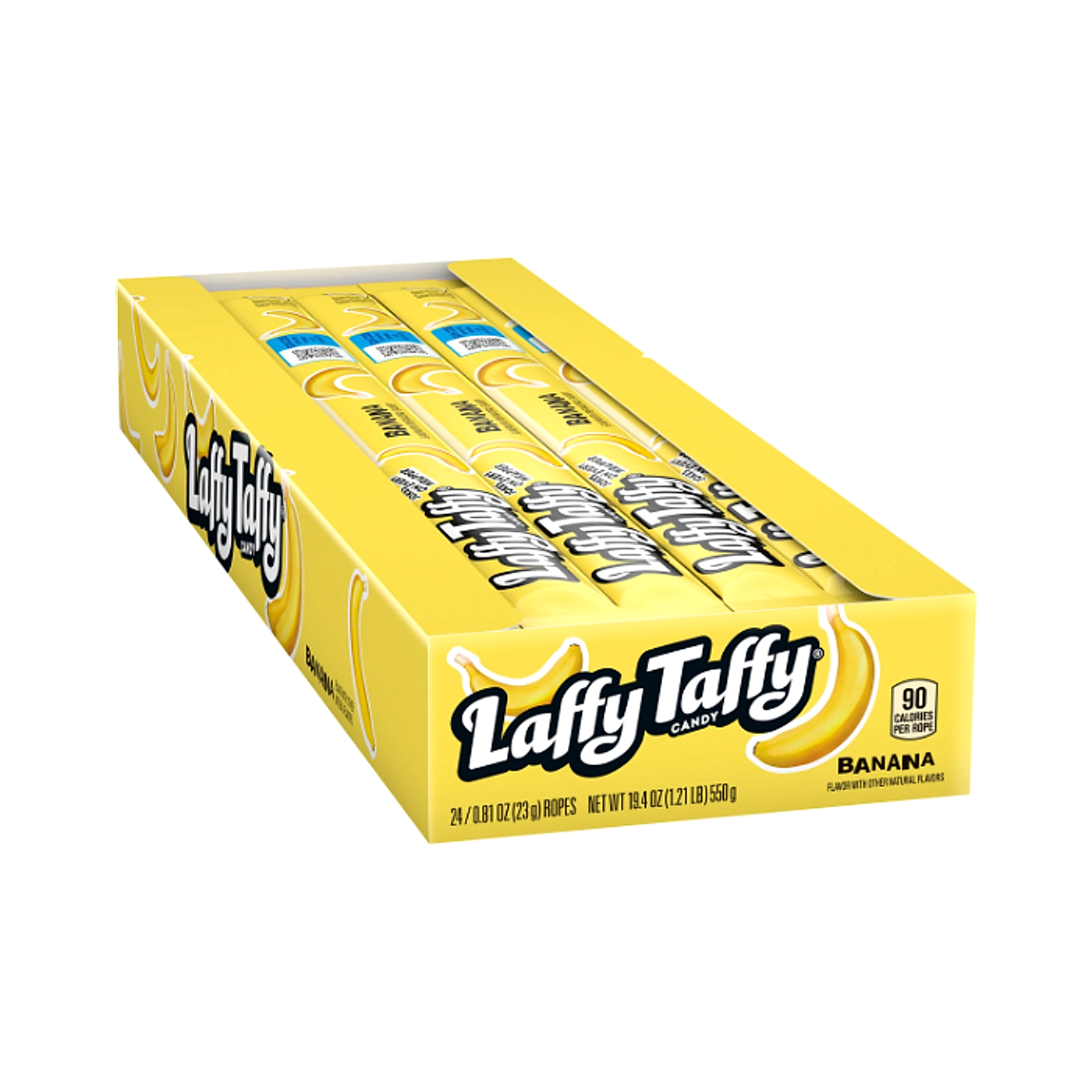 Laffy Taffy Rope Candy - Banana - 23g -24ct
