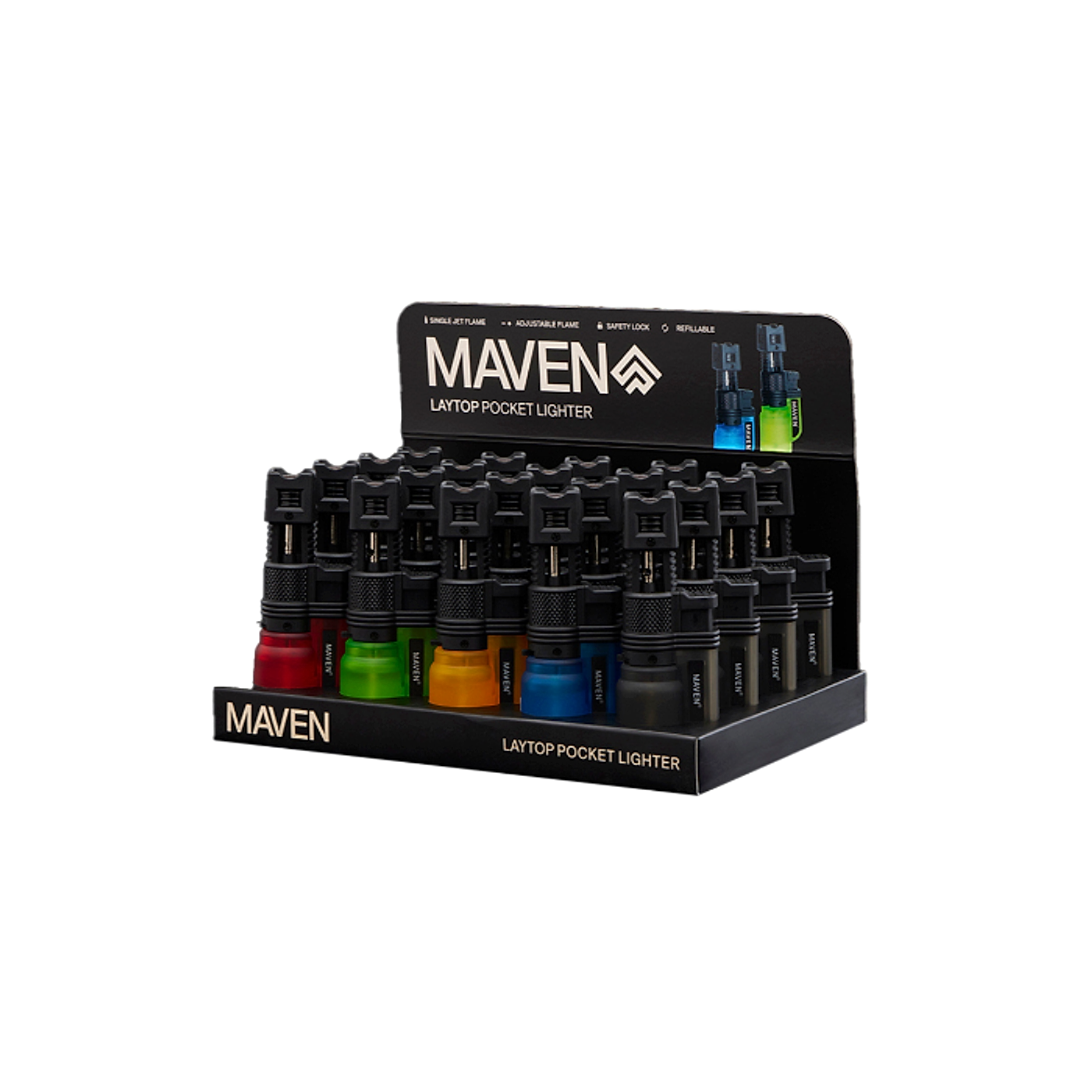 Maven Laytop Pocket Lighter - 20ct