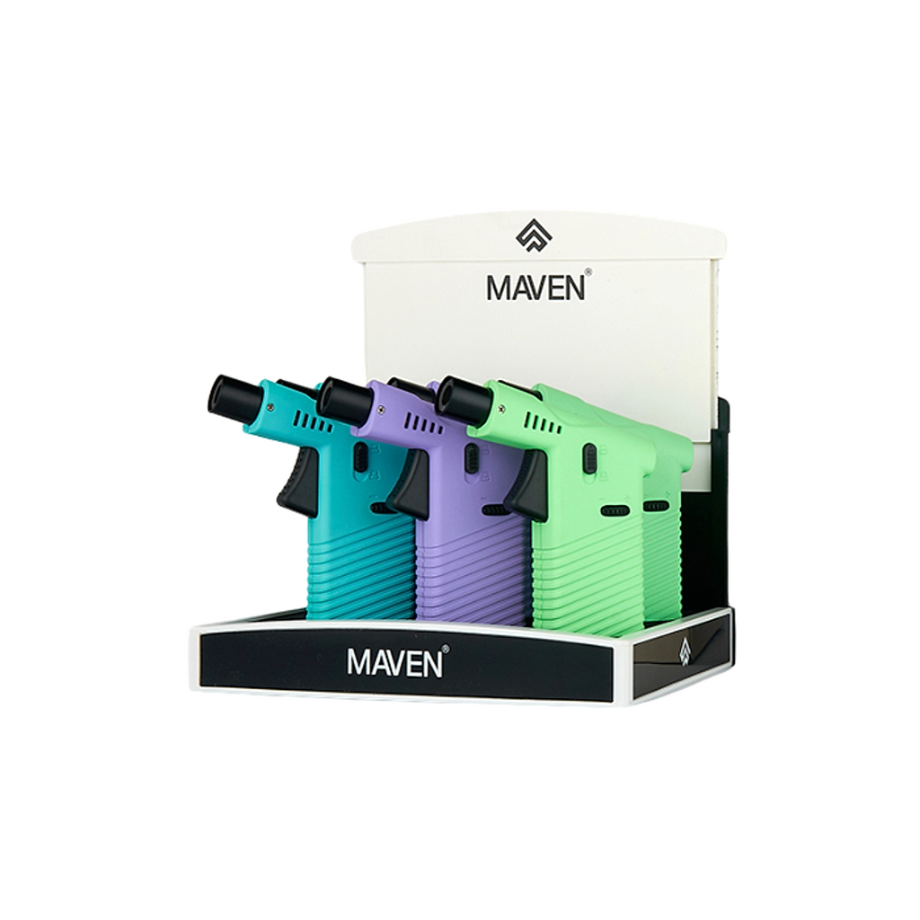 Maven Cannon Torch Pocket Lighter- 6ct