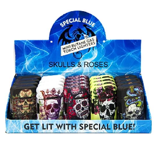 Special Blue - Skulls & Roses- 20ct