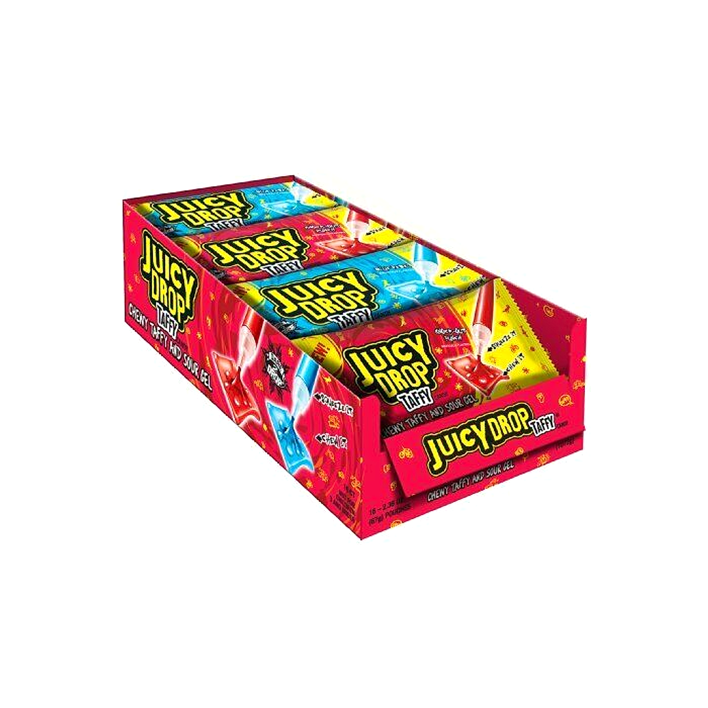 Juicy Drop Taffy 67g - 16ct