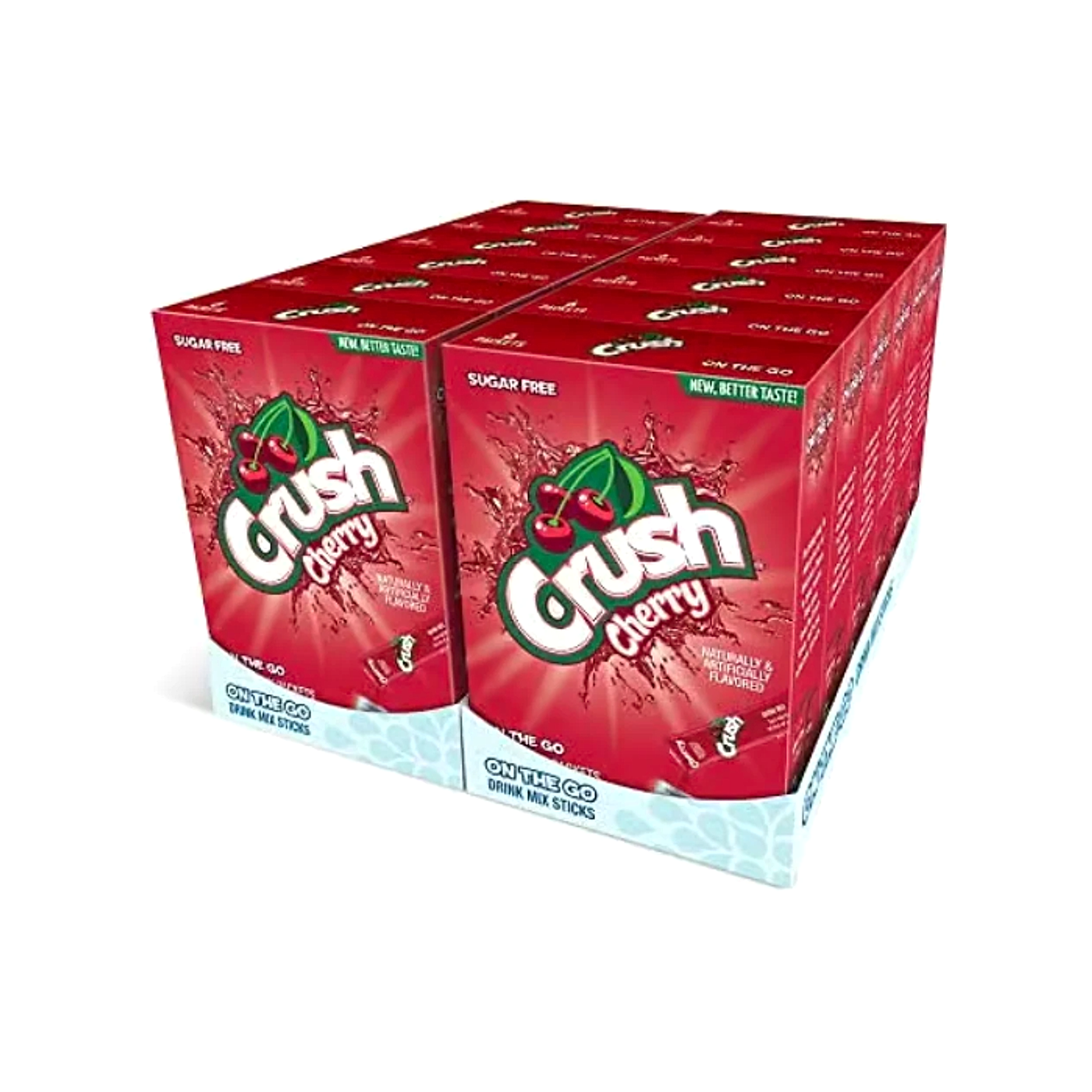 Crush Power Drink Mix- Cherry- 6ct/6pk