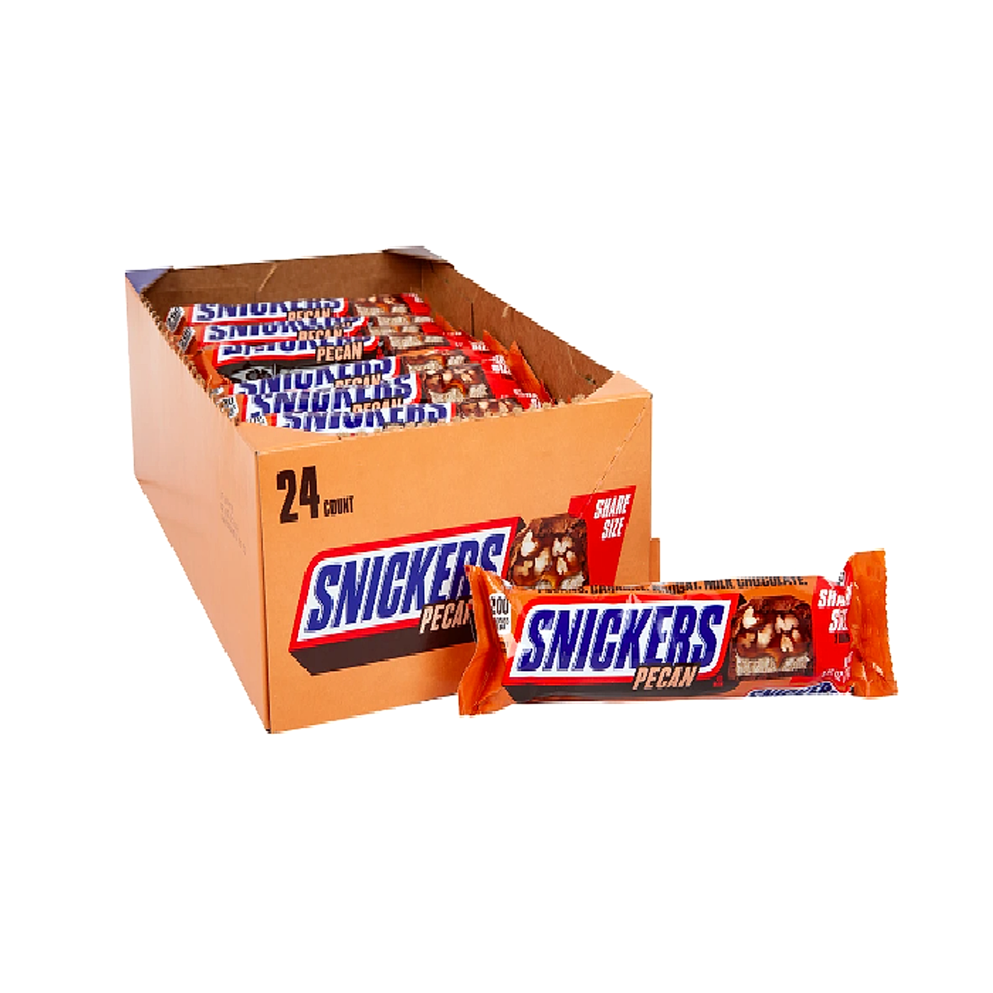 SNICKERS Pecan Standard Bar 40g - 24ct