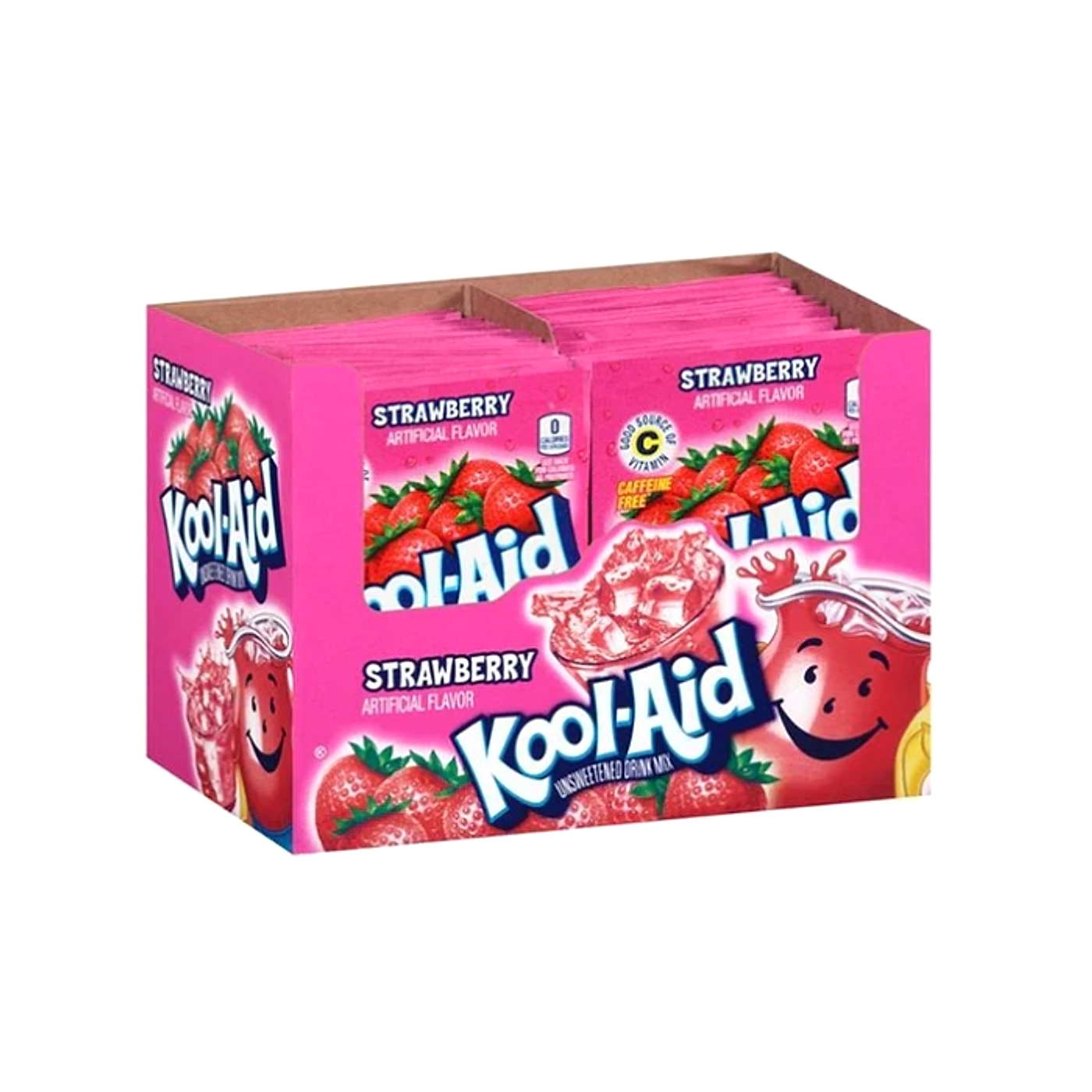 Kool-Aid Unsweetened Drink Mix- Strawberry Fin - 48ct