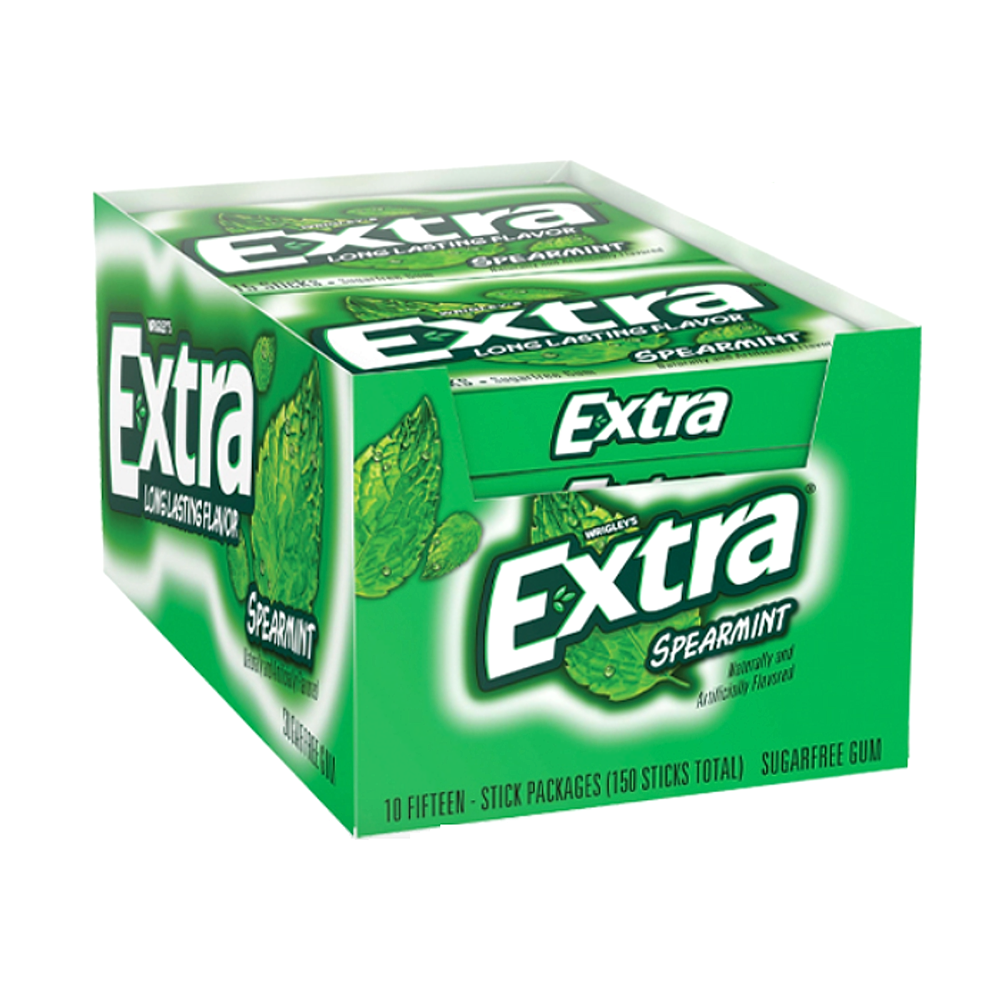 Wrigley's Extra Gum - Spearmint - 10/15ct