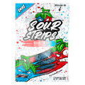 Sour Strips Candy Peg Bag - Doubleberry - 97g -12ct