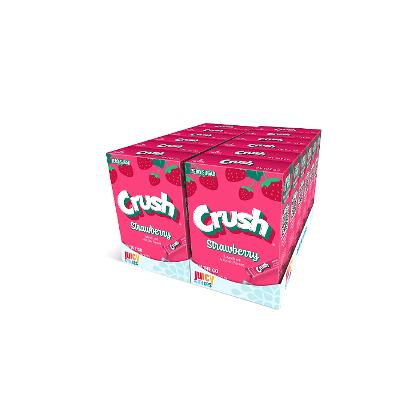Crush Power Drink Mix- Strawberry - 6ct/6pk