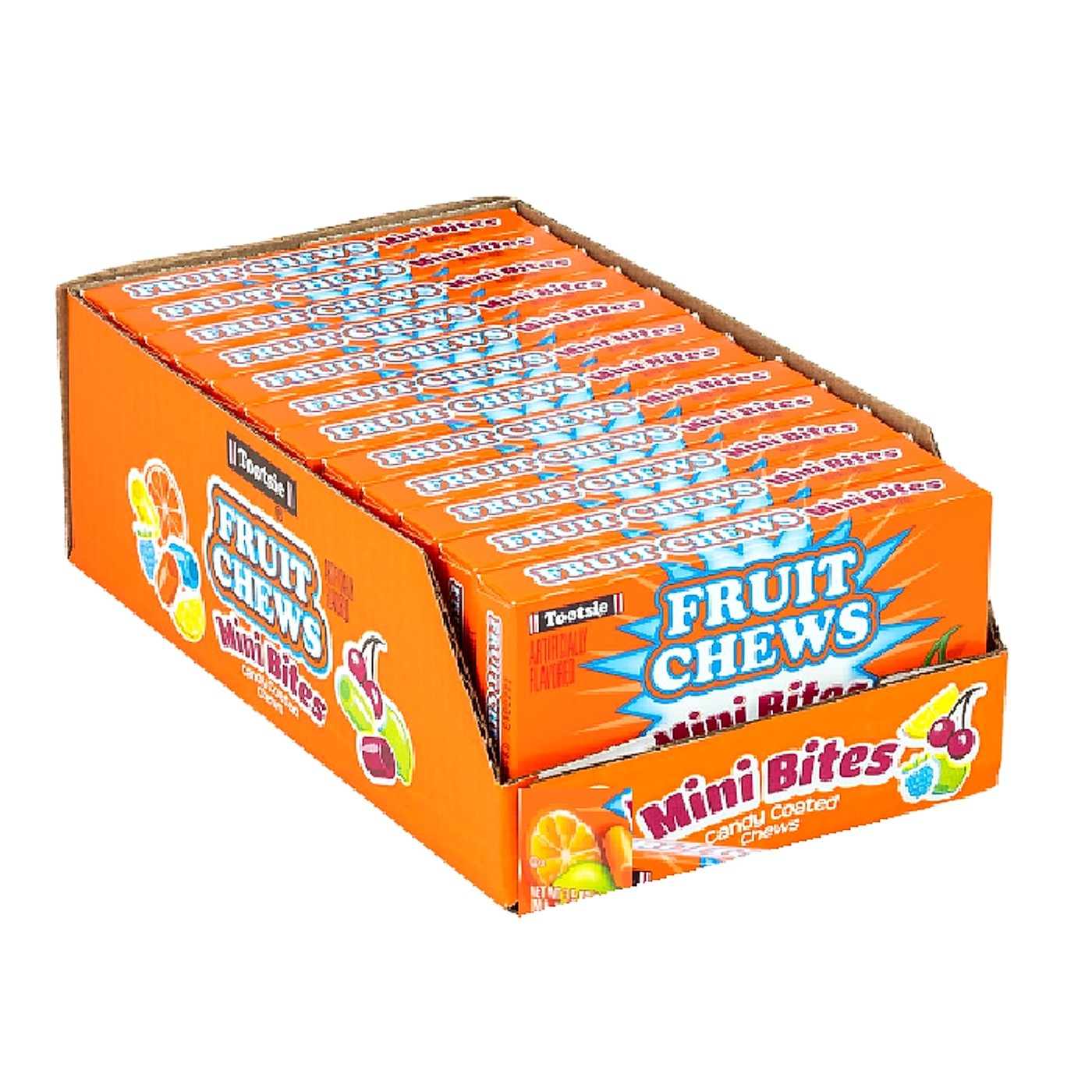 Fruit Chews Mini Bites Candy Theatre Box 100gm - 12ct