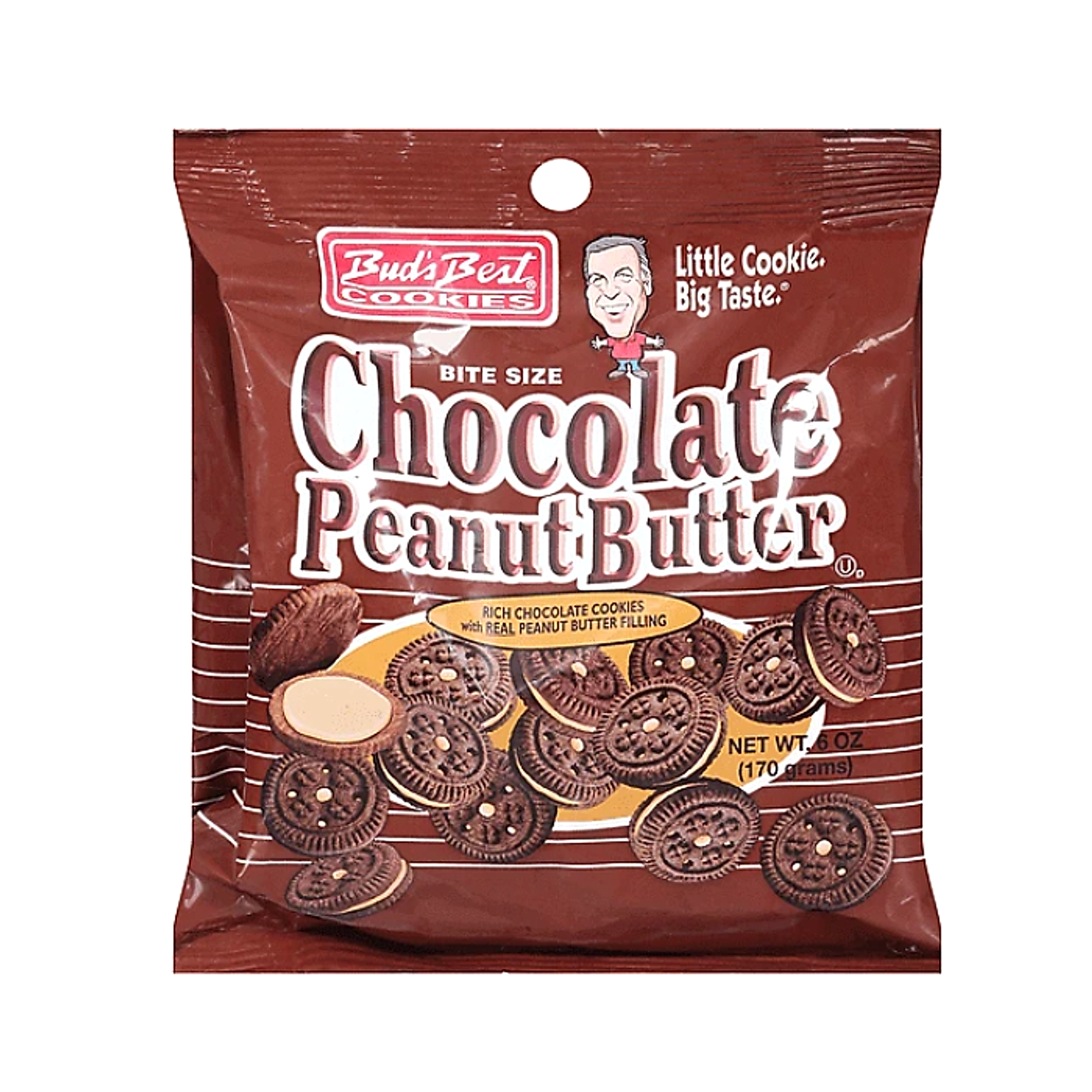 Bud's Best Cookies - Chocolate Peanut Butter - 12ct