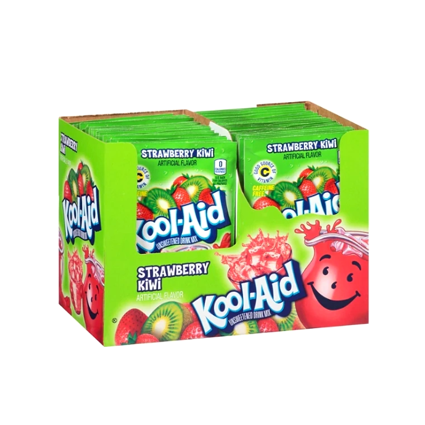 Kool-Aid Unsweetened Drink Mix- Strawberry Kiwi - 48ct