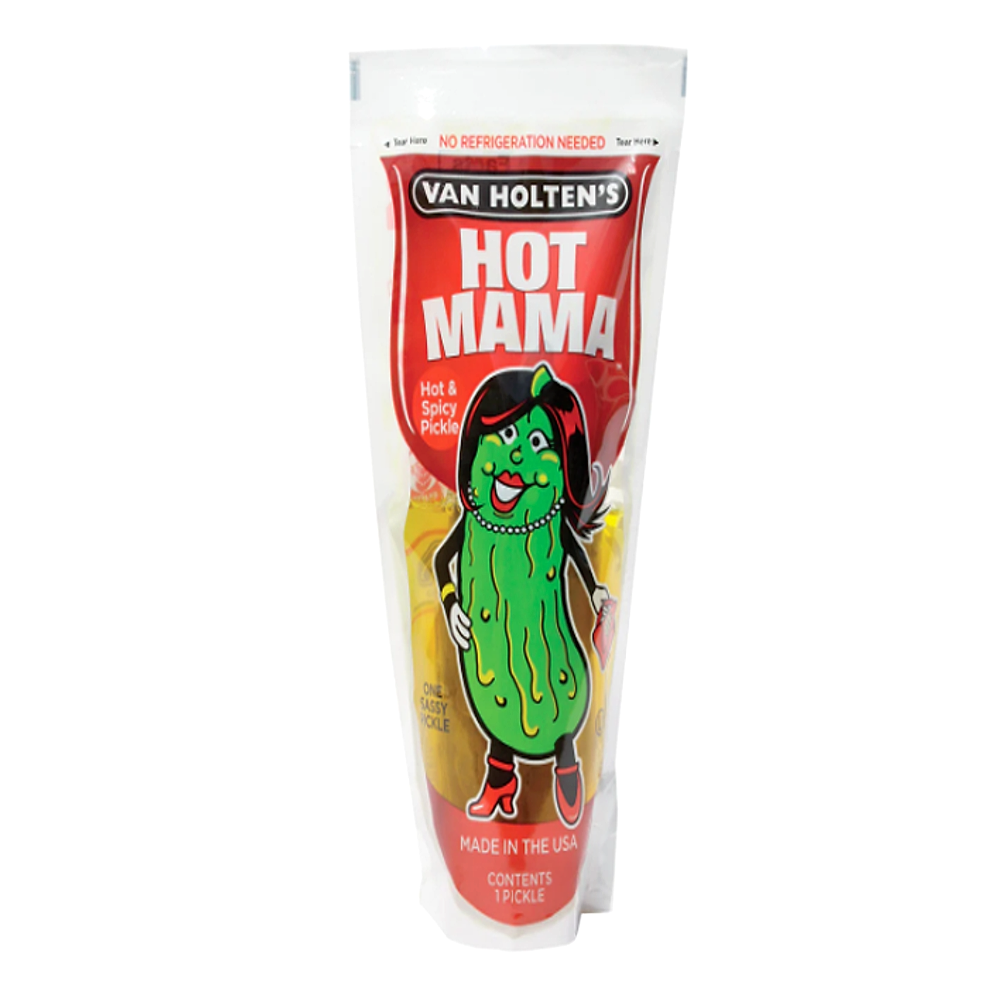 Van Holten's Pickles- Hot Mama - 9oz -12ct