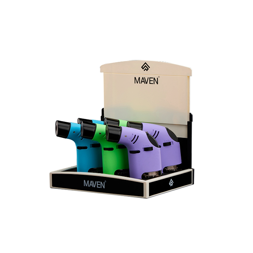 Maven Tusk Torch Pocket Lighter - 6ct