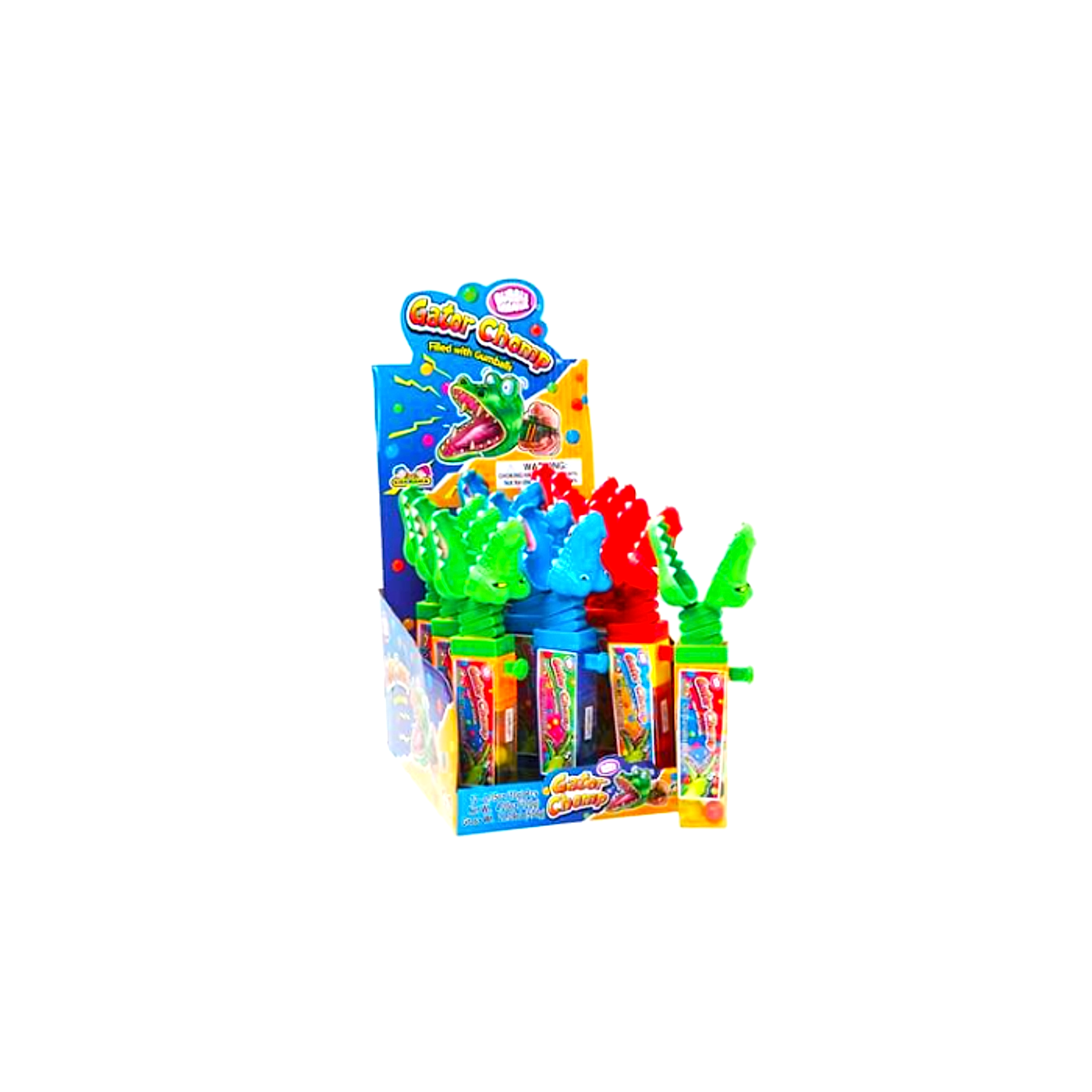 Gator Chomp Filled with Gumballs 17g - 12ct